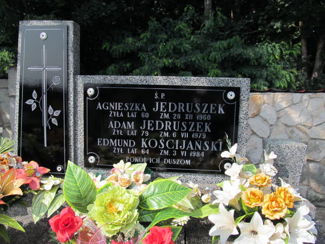 Agnieszka Jędruszek  Dąbrowa Zielona - Grobonet - Wyszukiwarka osób pochowanych