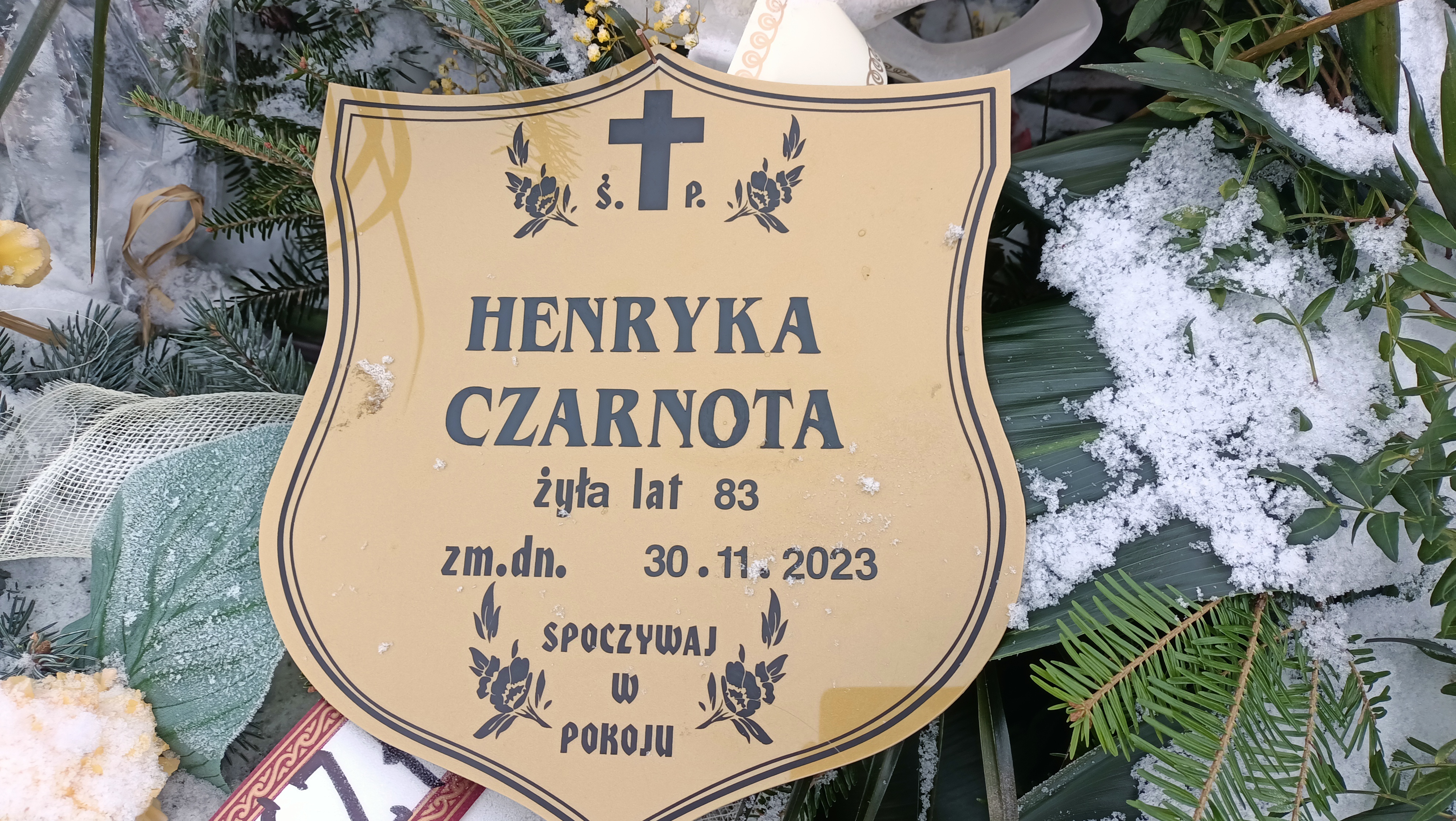 Grób Jarosław Czarnota