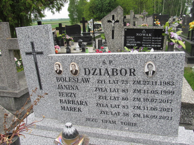 Janina Dziąbor Dąbrowa Zielona - Grobonet - Wyszukiwarka osób pochowanych