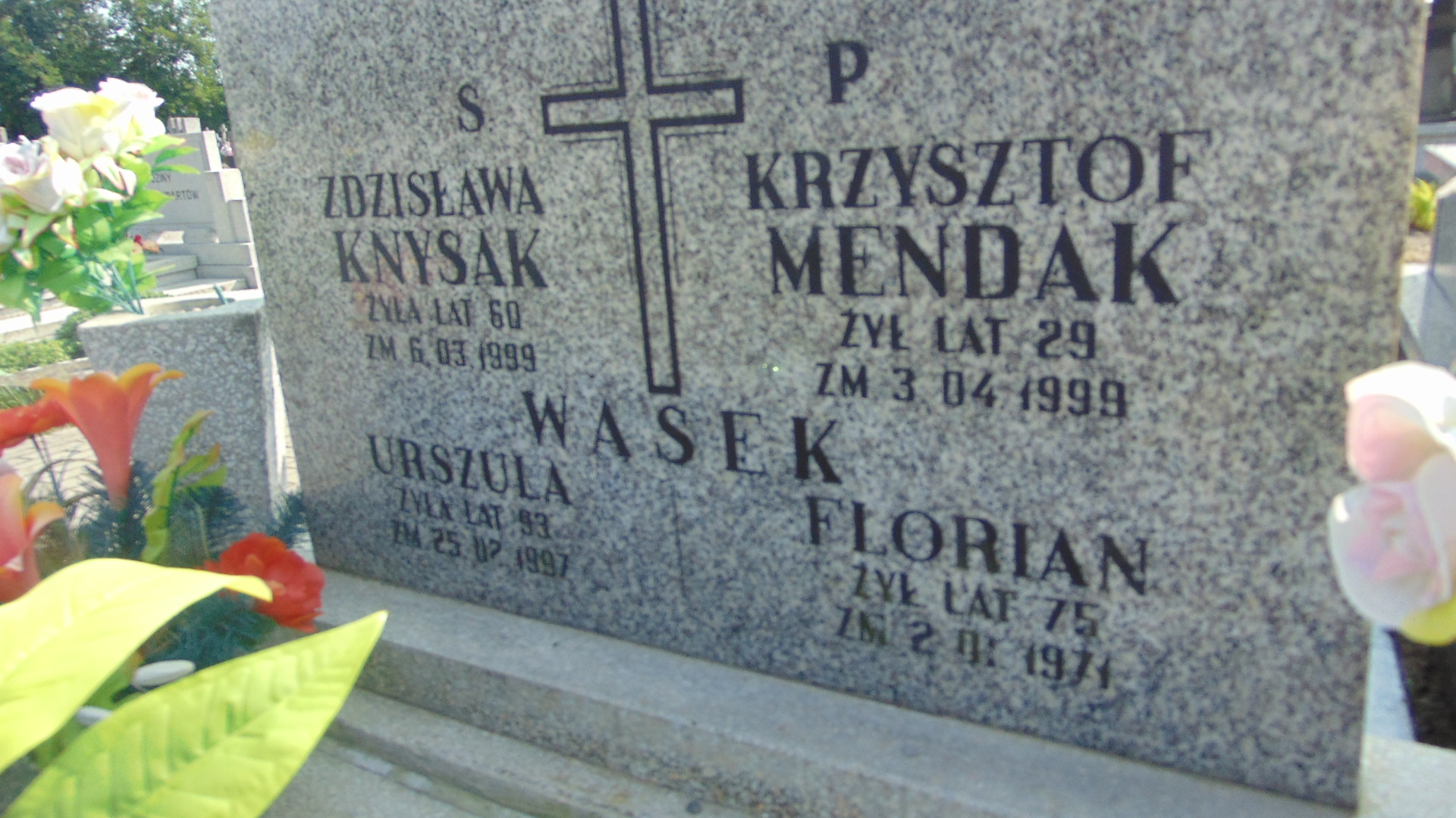 Grób Krzysztof Mendak
