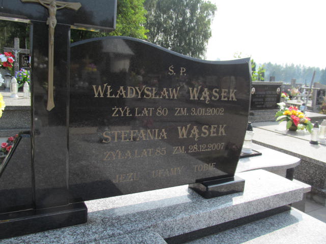 Stefania Wąsek Dąbrowa Zielona - Grobonet - Wyszukiwarka osób pochowanych