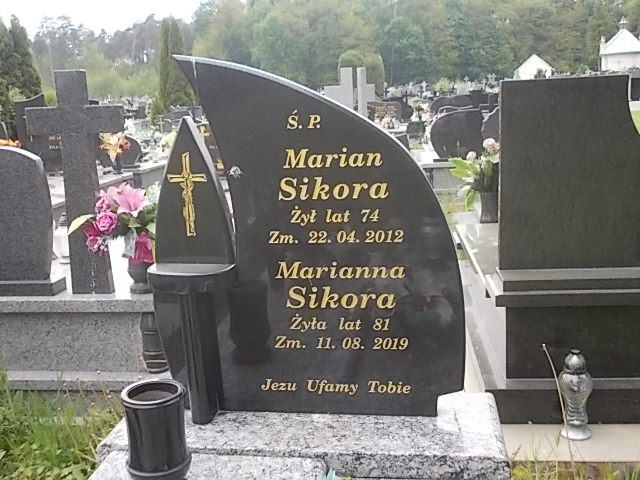 Grób Marianna Sikora
