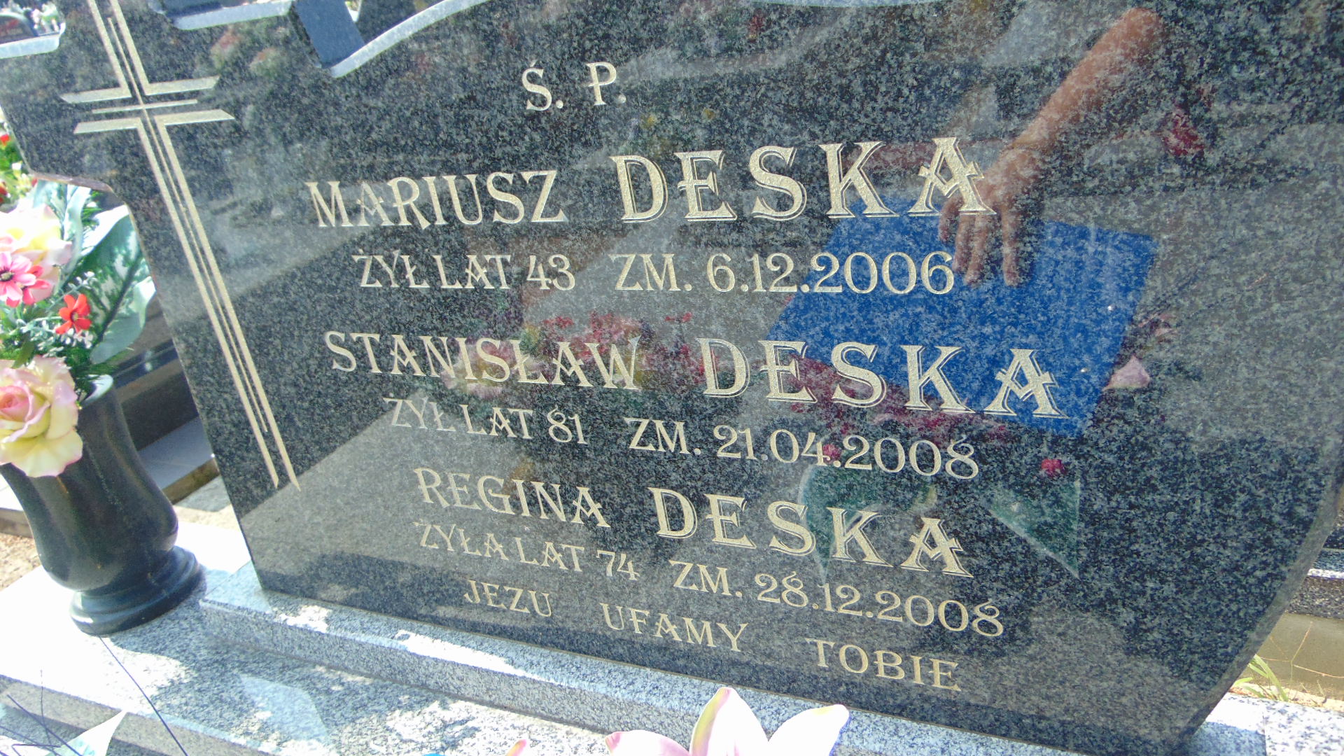 Regina Deska Dąbrowa Zielona - Grobonet - Wyszukiwarka osób pochowanych